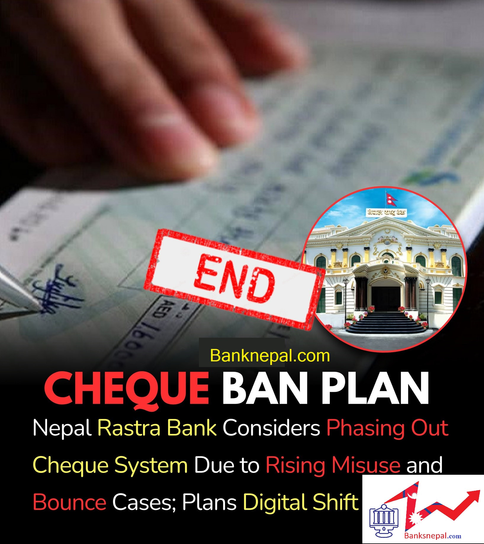 Digital Payment in Nepal : Nepal Rastra Bank is considering Banning the cheque Payment system